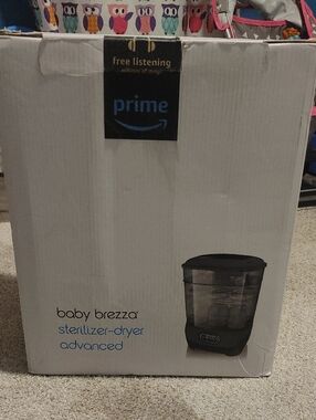 baby brezza Sterilizer-Dryer Advanced in Black